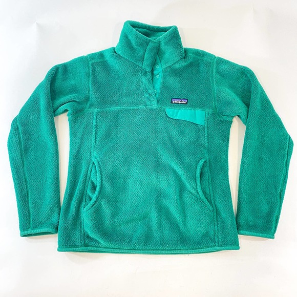 Patagonia Tops - Women's Patagonia T Snap Sweater Green Small